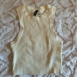 H&M High Neck Ribbed Tank